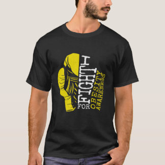 Camiseta Eu Luto Pela Consciência Da Obesidade