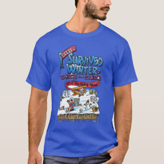 Camiseta Eu mal sobrevivi ao inverno de 2022-23