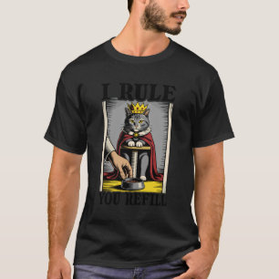 Camiseta Eu Mando Você Recarregar Amante de Gato Gatinho Ga