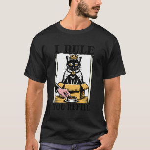 Camiseta Eu Mando Você Recarregar Amante de Gato Gatinhos n