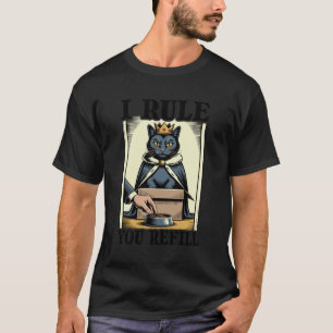 Camiseta Eu Mando Você Recarregar Amante de Gato Gatito na