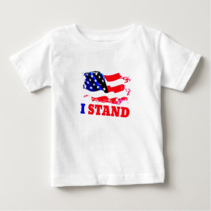 Camiseta EU MANTENHO A Bandeira Americana