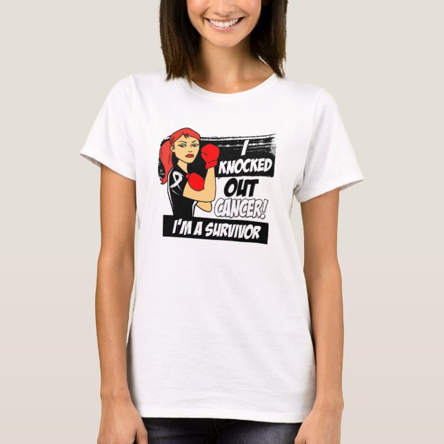 Camiseta Eu Matei Cancer Pulmonar (Frente)