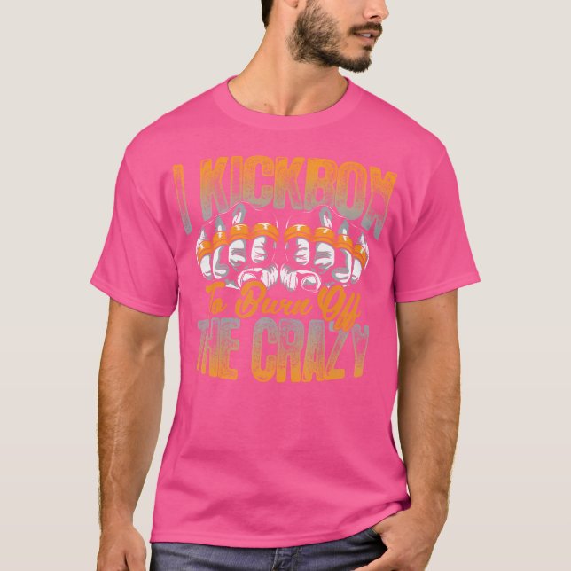Camiseta Eu Matei O Kickboxi Louco Do Kickboxer. (Frente)