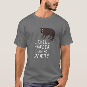 Camiseta Eu Mato Mais Do Que Você Festa - Gato Engraçado