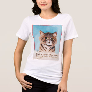 Camiseta Eu me apaixonei por um gatinho adorável (Louis Wai
