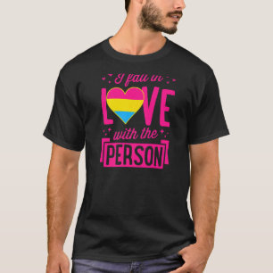 Camiseta Eu Me Apaixono Pela Pessoa Orgulho Pansexual Aes