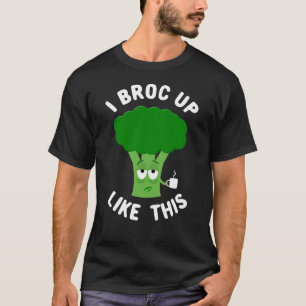Camiseta Eu Me Desmancho Assim Pun de Brócolis Sonolento Ca