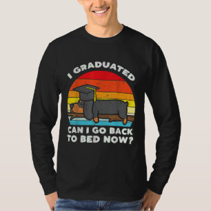 Camiseta Eu Me Formei De Volta Para A Classe De Mais velho 