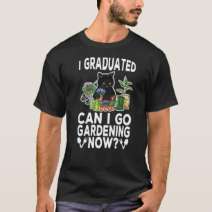 Camiseta Eu Me Formei Posso Ir Jardinagem Agora Jardim do J