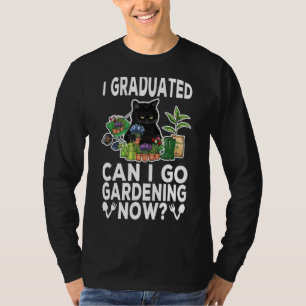Camiseta Eu Me Formei Posso Ir Jardinagem Agora Jardim do J