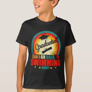 Camiseta Eu me Formei Posso Voltar a Nadar Agora Premium Tr