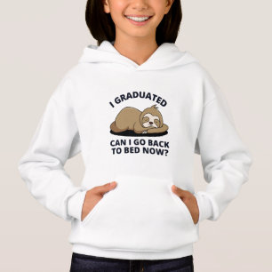 Camiseta Eu me formei Posso voltar para a cama agora