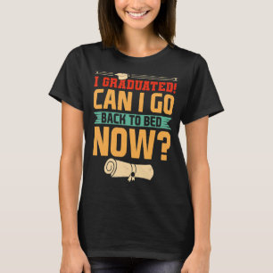 Camiseta Eu Me Formei Posso Voltar Para A Cama Agora