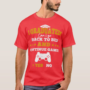 Camiseta Eu Me Formei Posso Voltar Para A Cama Agora Engraç