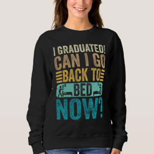 Camiseta Eu me Formei Posso Voltar Para a Cama Agora Escola
