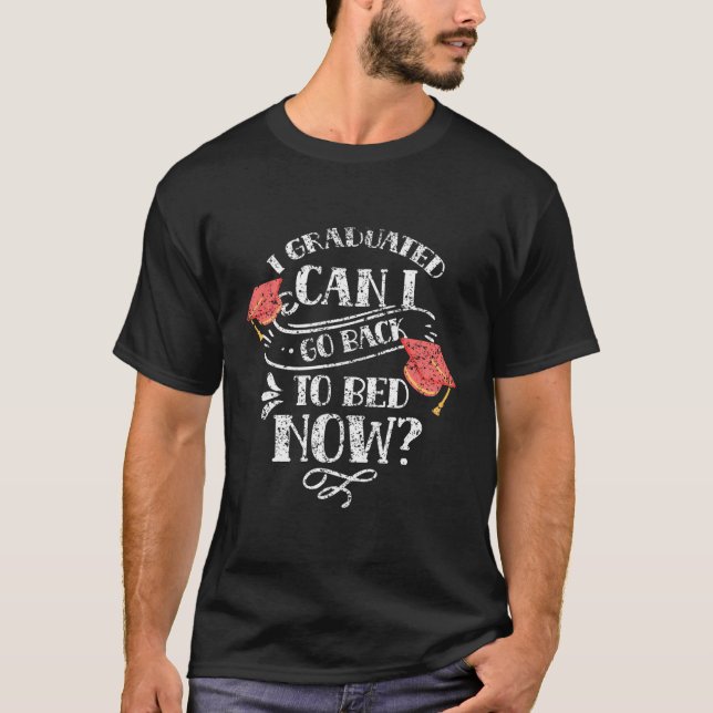Camiseta Eu Me Formei Posso Voltar Para A Cama Agora Forman (Frente)