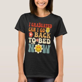 Camiseta Eu me formei, posso voltar para a cama agora groov