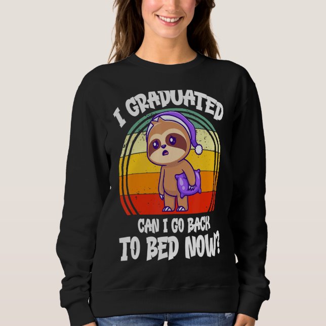 Camiseta Eu Me Formei Posso Voltar Para A Cama Agora Lã Pre (Frente)