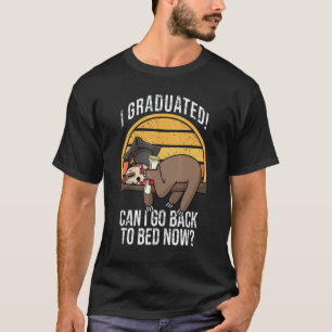 Camiseta Eu me Formei Posso Voltar Para a Cama Agora Pregu