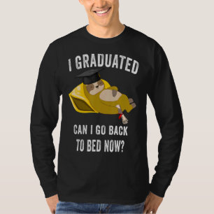 Camiseta Eu Me Formei Posso Voltar Para A Cama Agora Sloth