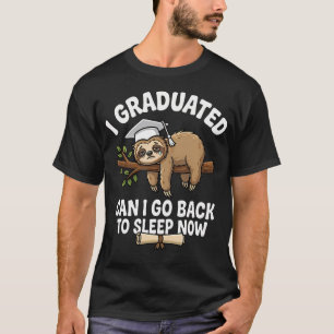 Camiseta Eu Me Formei Posso Voltar Para a Cama Agora Vetera