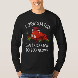 Camiseta Eu Me Formei Posso Voltar Para A Cama De Panda Ver
