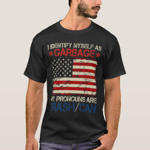 Camiseta Eu Me Identifico Como Apoiadores de Garge Para Tru