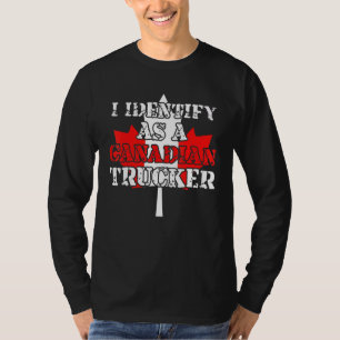 Camiseta Eu Me Identifico Como Um Comboio Da Liberdade De C