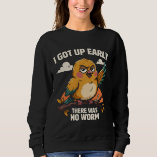 Camiseta Eu Me Levantai Cedo Não Havia Minhoca Passarinho E