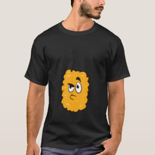 Camiseta Eu me pergunto se os nuggets de frango também pens