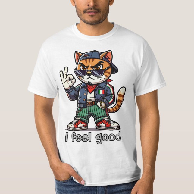 Camiseta Eu me sinto bem! (Frente)