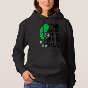 Camiseta Eu Meio Que Uma Grande Dill Pickles Vegan Sou Uma 