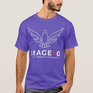 Camiseta Eu menos Deus Todo-Poderoso igual a 0