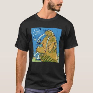 Camiseta Eu & Meu Amigo Fera Morsa Para Mulheres Crianças