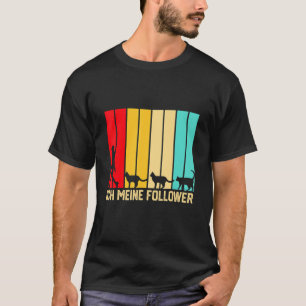 Camiseta Eu Meus Seguidores Amarram Amor Gatos Fazendeiro F