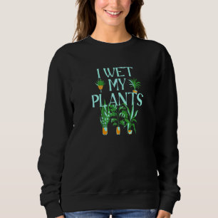 Camiseta Eu Molhei Meus Animais De Plantas, Jardineiros Fam
