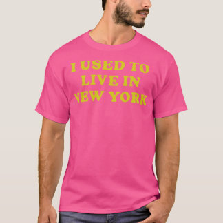Camiseta Eu Morava Em Nova York