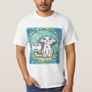 Camiseta Eu Mordo Gato de Aranha