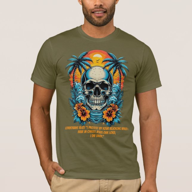 CAMISETA EU MORRO DIARIAMENTE, 1 RUA CORINTHIANS (Frente)