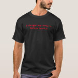 Camiseta Eu mudei meu nome para Reação de Maillard<br><div class="desc">Roupa PrimAlaska.</div>
