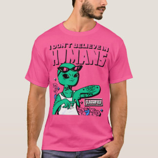 Camiseta Eu Não Acredito Em Design Humans
