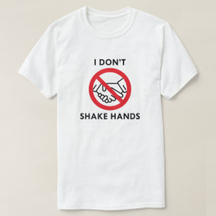Camiseta Eu não agito as mãos
