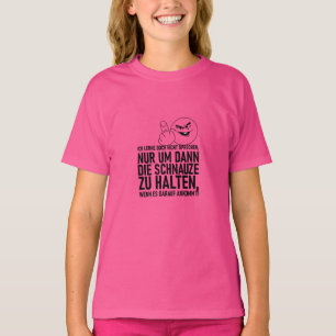 CAMISETA EU NÃO APRENDO A FALAR