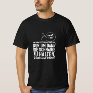 CAMISETA EU NÃO APRENDO A FALAR