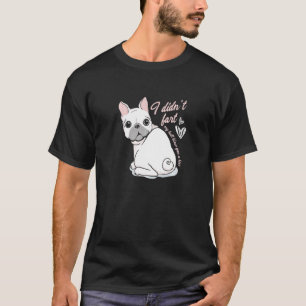 Camiseta Eu não arranjei francês o dono do cachorro-da-bale