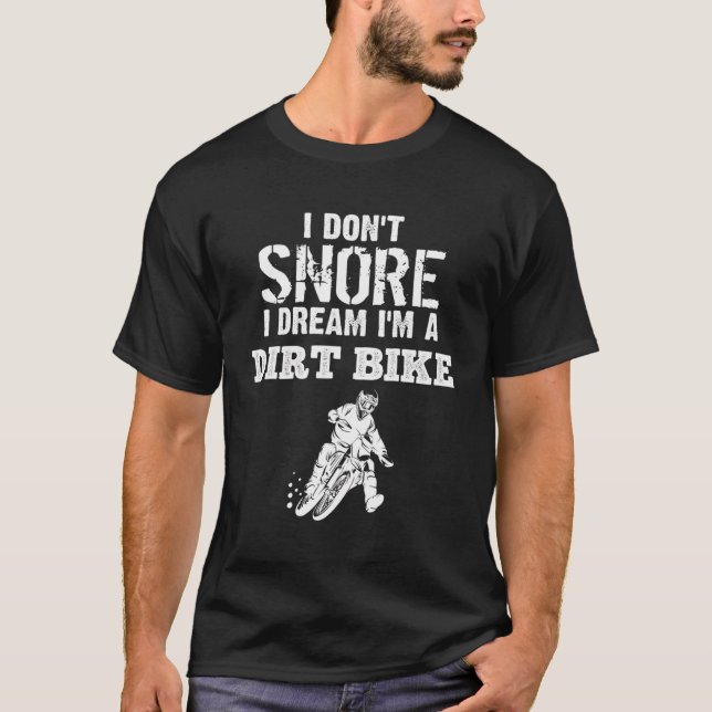 Camiseta Eu Não Assusto Eu Sonho Eu Sou Uma Bicicleta Engra (Frente)
