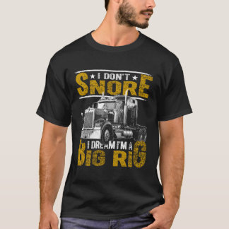 Camiseta Eu Não Assusto Eu Sonho Que Sou Um Grande Motorist