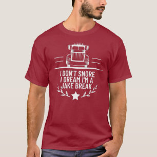 Camiseta Eu Não Assusto Eu Sonho Um Jake Break - Engraçado
