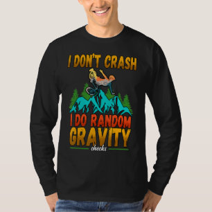 Camiseta Eu Não Caio Eu Faço Verificações De Gravidade Alea